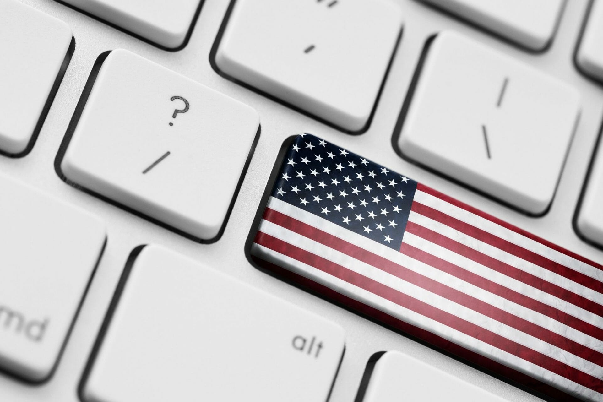 american button keyboard