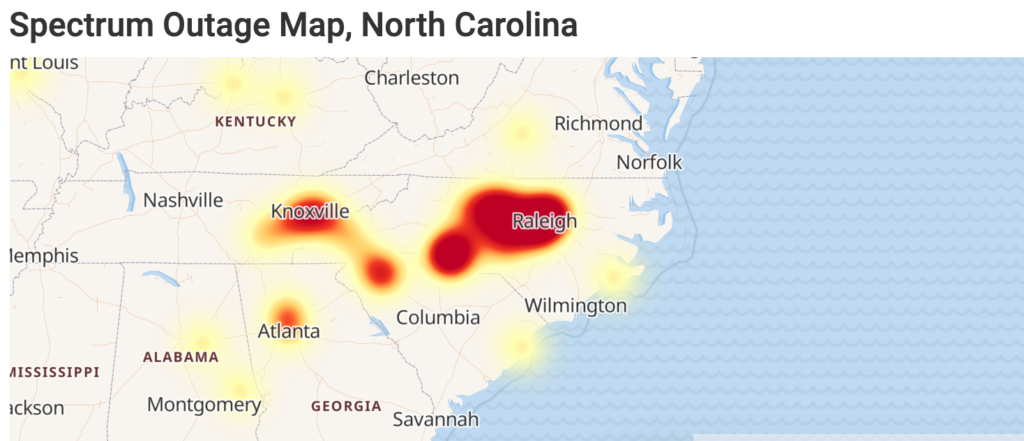 Spectrum Outage Nc Map 1024x441 