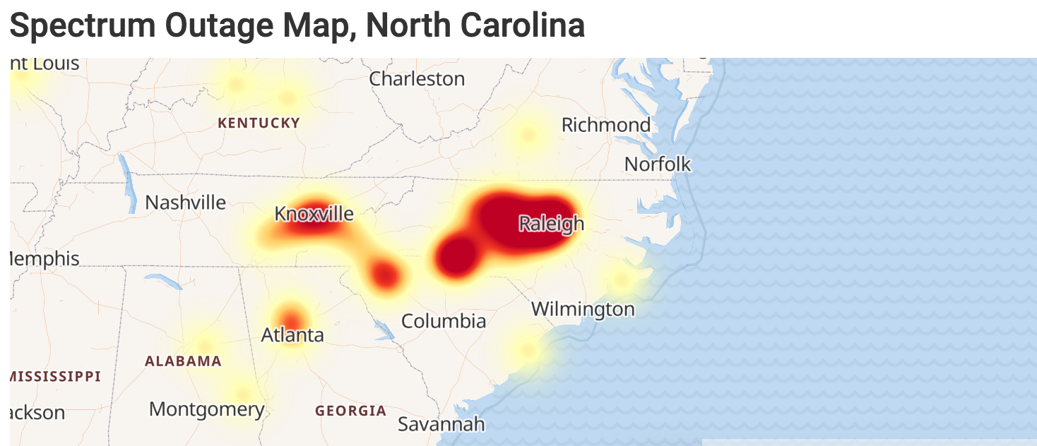 Spectrum Nationwide Outage Carolina Digital Phone