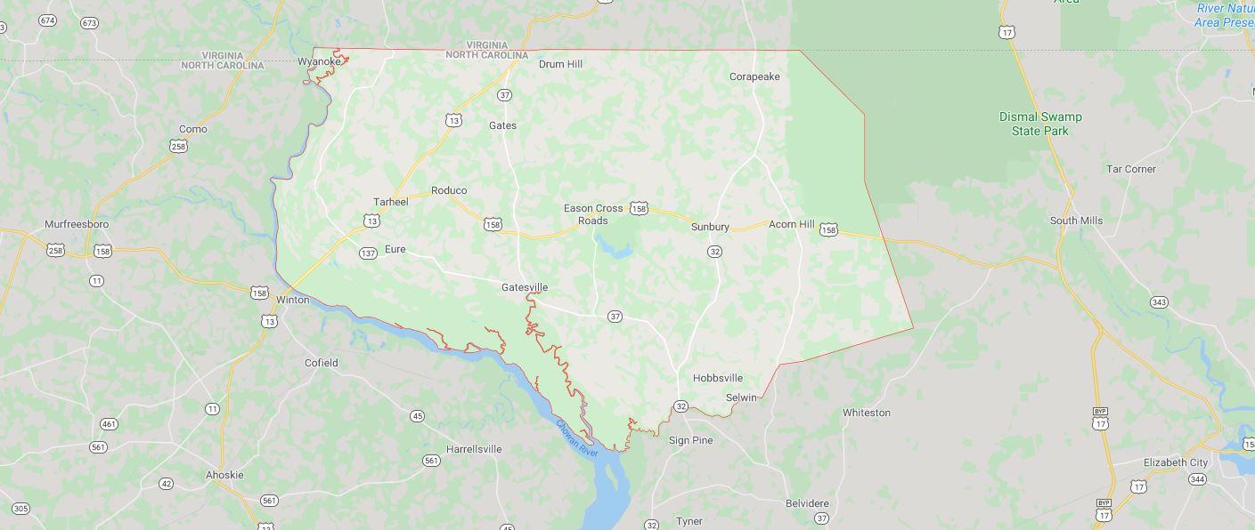 gate county map