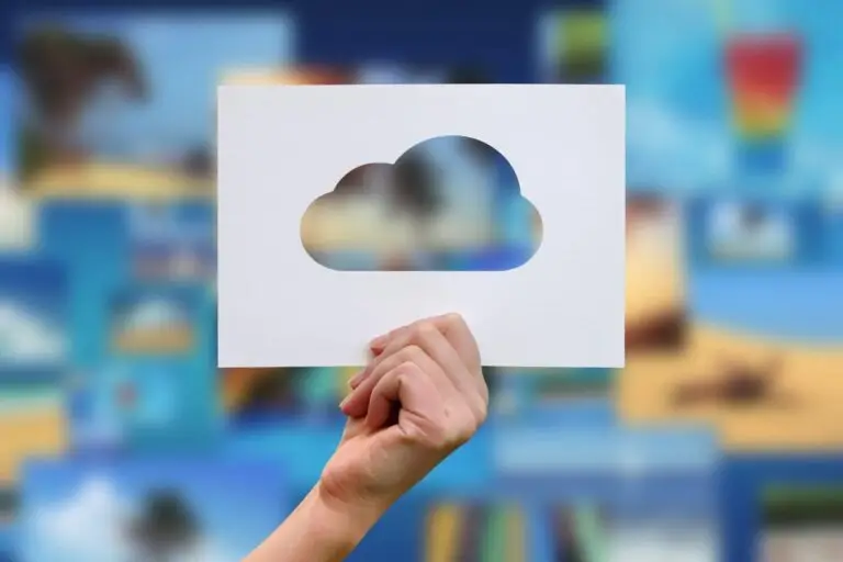 cloud blurred background