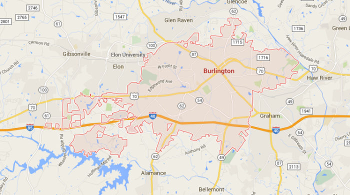 Burlington Nc Map 700x390 