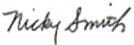 nickysmith signature