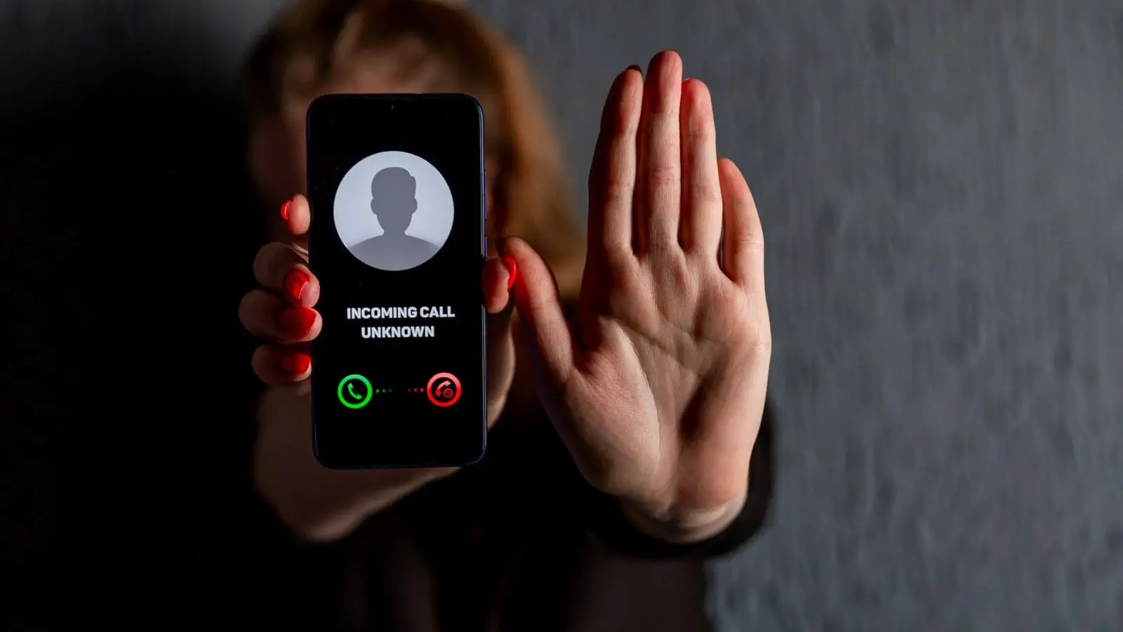 stop robocalls phone screen